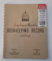 Dome Simplified Monthly Bookkeeping Record (Spiral-bound) by Nicholas Picchione