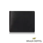 【BRAUN BUFFEL 德國小金牛】台灣總代理 洛菲諾P-II 10卡皮夾-黑色/BF347-314-BK