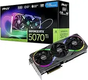 PNY GEFORCE RTX™ 5070 Ti 16GB ARGB Overclocked Triple Fan Plus DLSS 4 Graphics Card