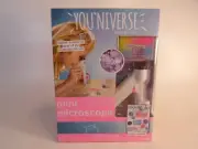 "You Niverse" Beginner Microscope Kit Kids Mini set Ages 6+ slides tweezers