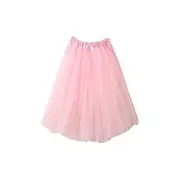 Skirt Clearance Womens High Quality Pleated Gauze Short Skirt Adult Tutu Dancing Skirt Pink One Size