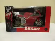 NewRay Ducati Testastretta 998s 1:12 Scale Model Die-cast Red New in Box