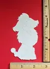10 POODLE cardstock paper die cut embellishments