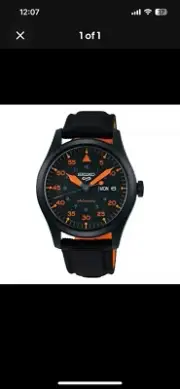 SEIKO Men's Watch 5 Sport SBSA143 Field Street Style Automatic Mechanical