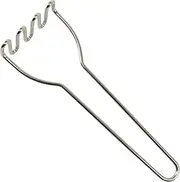 CybrTrayd R&M Mini Potato Masher, Stainless Steel