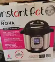 ***NEW IN BOX***Instant Pot Duo Nova 6 qt. 7-in1 Electric Pressure Cooker
