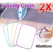Heat Resistant Ironing Cloth Mesh Ironing Board Mat Cloth Cover Protect Ironing