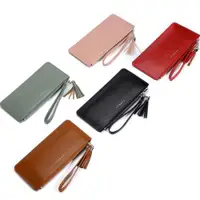 在飛比找ETMall東森購物網優惠-New simple womens long wallet 