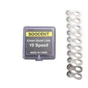 XANES 5Pair Bicycle Chain Link Connector Chain Magic Buttons 6-12 Speed Bicycle Cycling Quick Master Links for Mountain
