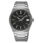 SEIKO SUR557P1《CS復古系列》39MM/藍寶石水晶鏡面/防水100M/黑/公司貨3年保固 SK007