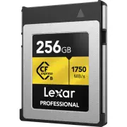 Lexar 256GB Professional CFexpress Type B Gold PRO Series Card