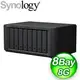 Synology 群暉 DS1823xs+ 8-Bay NAS 網路儲存伺服器