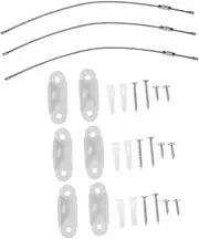 SWOOMEY 3 Sets Baby Proofing Furniture Anchor Wall Anchors for Furniture Furniture Anchors Furniture Anchors