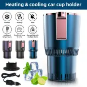 12V Smart Car Warmer Cooler Cup Can Drinks Holder 2 In 1 Heating Cooling Travel