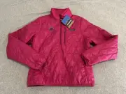 Patagonia Pink Nano Puff Primaloft Jacket New Belgium Brewing Womens Medium NWT