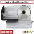 Meat Slicer Electric Deli Cafe Food Cheese Processor Bread Vegetable Slicer Tool