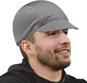 [outret] Bicycle Hat,Breathable Bike Hat | Sweatproof Brim Fishing Caps with Breathable Mesh Bike Hat Under Helmets for Summer