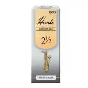 D'addario Rico Hemke Baritone Saxophone Reeds Strength 2 1/2 Box of 5 Reeds