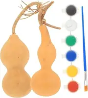 SOPOTUTU Create Your Own Art Gourd Decor Craft Kits for Boys and Girls Ages 6- Decor Chinese Ornament