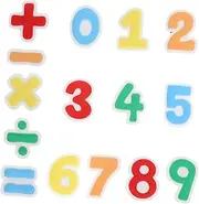 INOOMP 15pcs Numbers for Fridge Cute Cartoon Design Soft Refrigerator Early Education Ideal for Home Kindergarten Fun and Interactive Learning