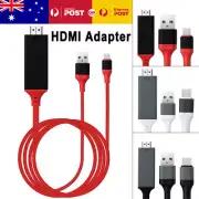 2M USB C Type-C to HDMI Digital TV Adapter Cable For Android Mobile Phone Tablet