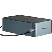 Yottamaster HDD Docking 5 Bay Offline Cloning Hard Drive Docking Station Aluminum for 2.5/3.5 Inch HDD/SSD, USB 3.0 Hard Drive Duplicator/Cloner Support UASP, 5 x 18TB [Yottamaster-KB500-C-AU-BK-BP]