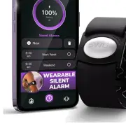 Wearable Silent Alarm Clock with Gradual Vibration - Perfect for Heavy Sleepers
