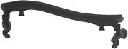 Violin Shoulder Rest 4/4 Size - Adjustable to 3/4 Size (Black, 1 Pc)