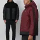 【adidas 愛迪達】Y24 RVSB PD JKT 男款 黑紅色 休閒 冬季 雙面穿 連帽 拉鍊 外套 IW4037