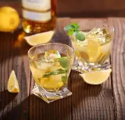 Vodka set of 6 Liquor Whiskey Cognac 2oz /55ml Shot Glasses Bohemian Crystal Gif