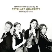 BERG / TETZLAFF QUARTET - LYRIC SUITE (DIGIPAK) NEW CD