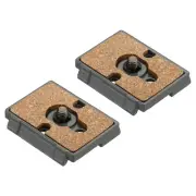 Tripod Quick Release Plate with D-Ring Screw Camera Adapter Mount Model 9, 2pcs