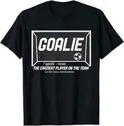 [X.Style] Funny Goalkeepers Gift - Soccer Goalkeeper Definition Goalie ds412 T-Shirt Black
