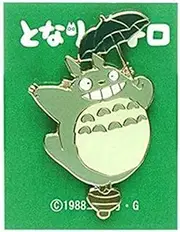Studio Ghibli pin badge -big Totoro flew t-03