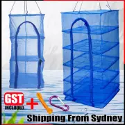 Hanging Mesh Dehydrator Air Drying Net Fishing Zipper Net Jerky Fruit Beef Food