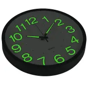 305mm Luminous Wall Clock Glow In The Dark Silent Quartz Indoor Home Modern Clock