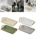 Nordic Style Farmhouse Serving Tray Multifunction for Bedroom Office Home