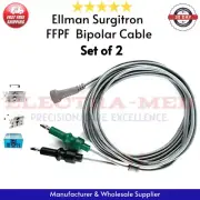 Ellman FFPF Bipolar Cable Silicone Reusable Cord Fast Shipping Set of 2