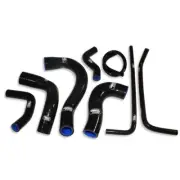BLACK Samco Silicon Rad Hoses FOR Yamaha MT09 SP 17>20