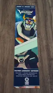 VOLTRON Legendary Defender PROMO BOOKMARK NY CON EXCLUSIVE Lion Force comics