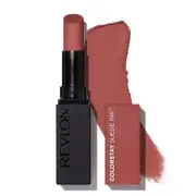 REVLON Lipstick, ColorStay Suede Ink, Built-in Primer, Matte Color, 003