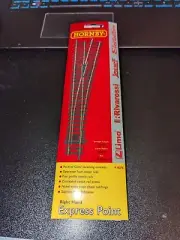 OO gauge Hornby R8078 Right Hand Express Point turnout track for Model Railway
