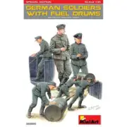 Mini-Art German Soldiers w/ Fuel Drums Special Set ✨USA Ship Authorized Seller✨