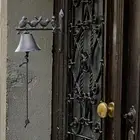 Outdoor Dinner Bell Cast Iron Door Bell,Birds Decoration, Retro Antique