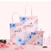 在飛比找蝦皮購物優惠-【預購】韓式風格浪漫花朵禮物袋包裝袋手提袋批發