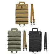 Tool Roll Bag Canvas Tool Bag Roll Up Small Tool Bag with 4 Zipper Pockets