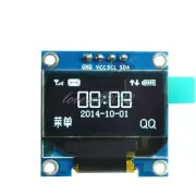 NEW 0.96" I2C IIC Serial 128X64 White OLED LCD LED Display Module for Arduino