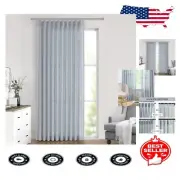 Elegant Blue Fog Pinch Pleat Curtains 60"W x 108"L – Light Filtering & Privacy