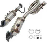 liwei store Exhaust Fits For 2012-2018 Compatible With Wrangler 3.6 L Left&Right Direct Fit Catalytic Converter