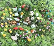 101 Pieces Miniature Animals,Fairy Garden Accessories,Miniature Toy Animals Ornament Kits Set for DIY,Fairy Garden Dollhouse,DIY Terrarium,Flower Pots Ornaments,Craft Decor …